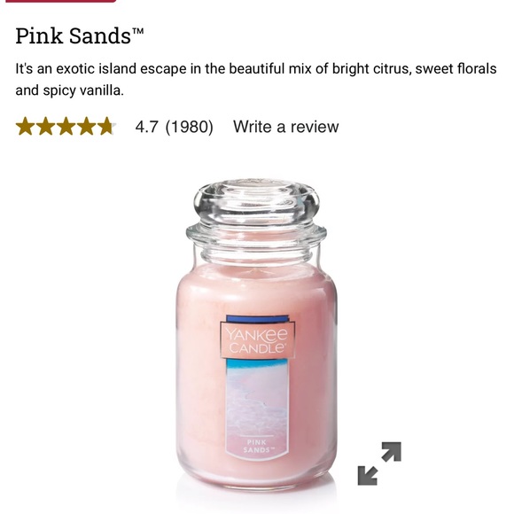 *SOLD* Yankee candles Large Jars - Picture 5 of 8